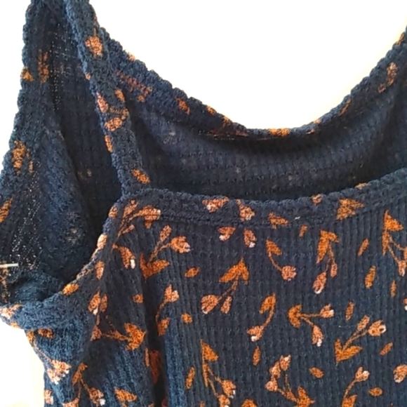 INTIMATELY FREE PEOPLE NAVY COMBO CAMISOLE SIZE SMALL NWT - Picture 6 of 7